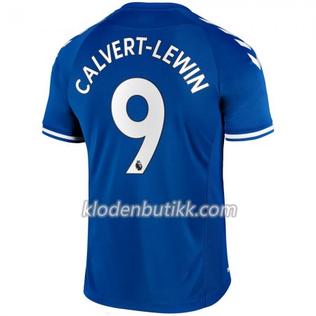 Everton Dominic Calvert-Lewin 9 Hjemme Fotballdrakt 2020-2021 Kortermet